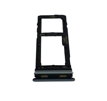 Dual SIM tray/SD card holder for Samsung Galaxy A52/A52s slot frame, black