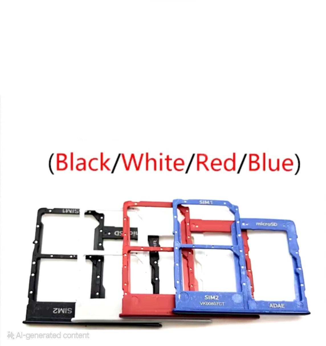 Samsung Galaxy A31 SIM Holder Dual Sim + Micro SD Cards Sim Holder Slot