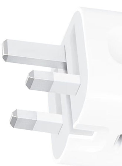 Apple 20W USB-C 3-Pin Power Adapter / (Original iPhone Charger) - White