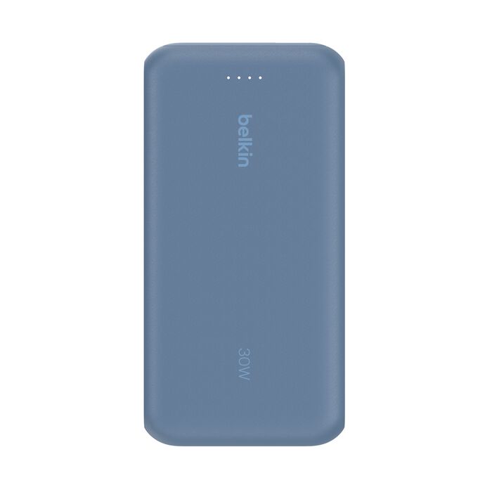 Belkin 20000 mAh Portable Charger, Power Bank with Integrated Cable 20K PD 30W