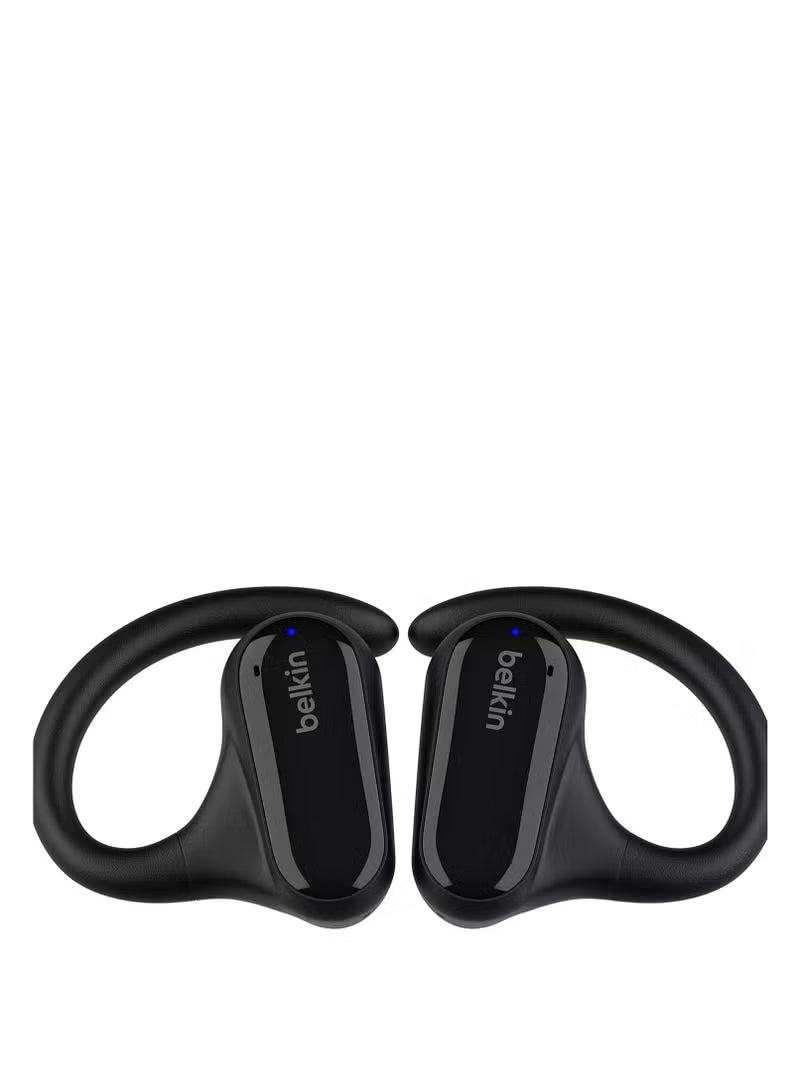 Belkin Soundform Clearfit Open-Ear Wireless Earbuds- Black