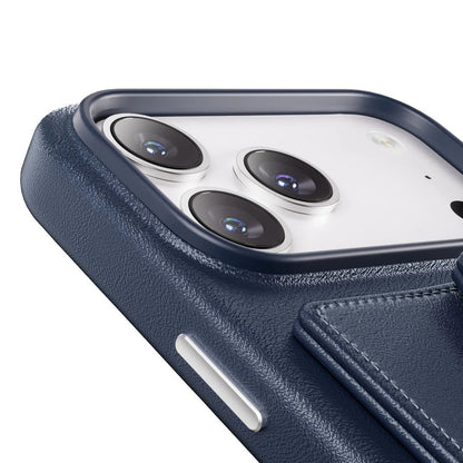 Levelo Vertex PU Leather Wallet Case for iPhone 17 Pro Max / Pro