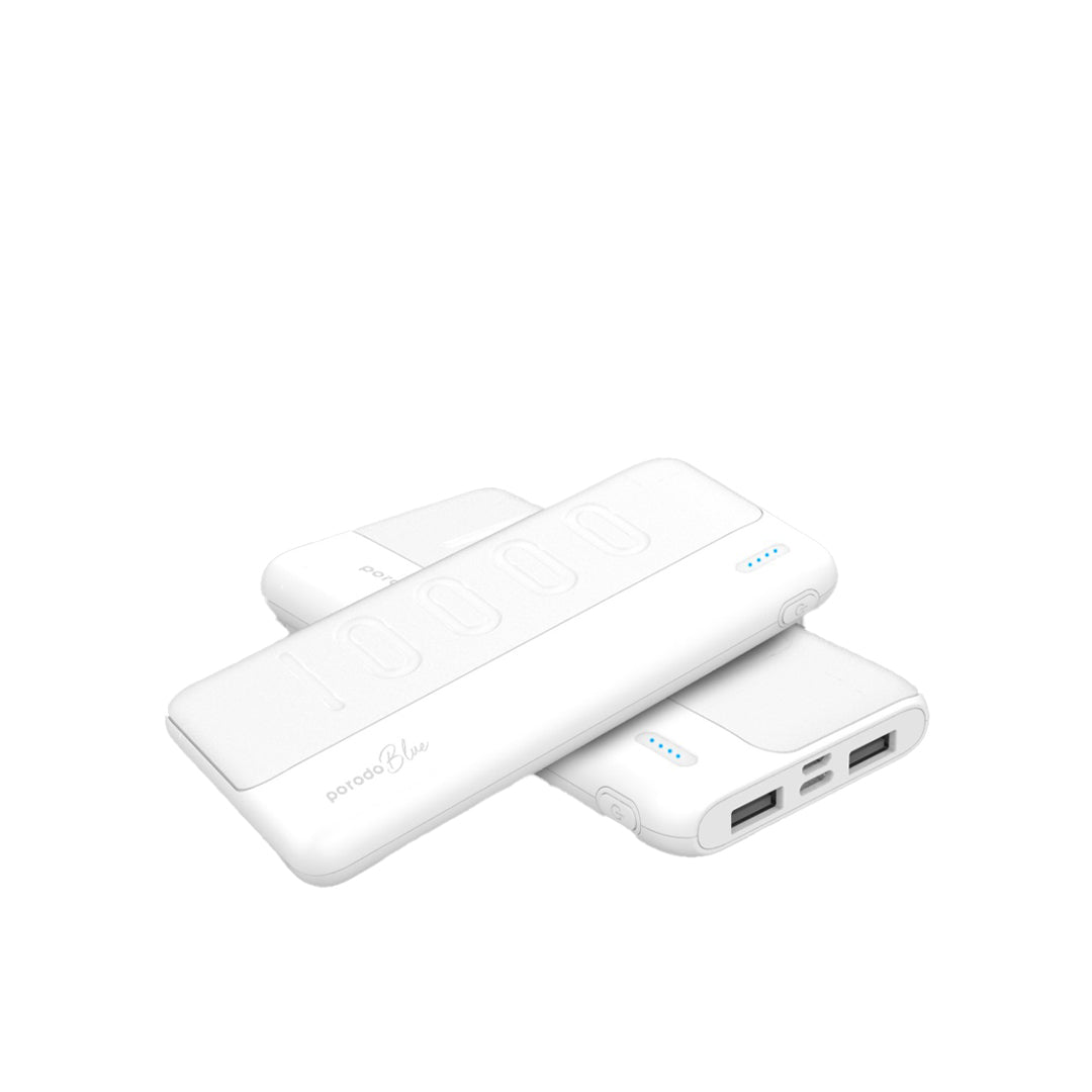 Porodo Blue 10000mAh Slim Power Bank