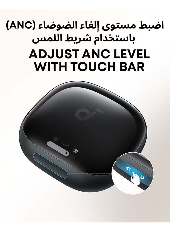 Soundcore Liberty 4 Pro by Anker, Noise Cancelling Wireless Earbuds, 7-Sensor and Real-Time Adaptive Noise Cancelling