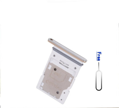 SIM Holder SILVER for Samsung Galaxy A54 Dual SIM + Micro SD Card Holder