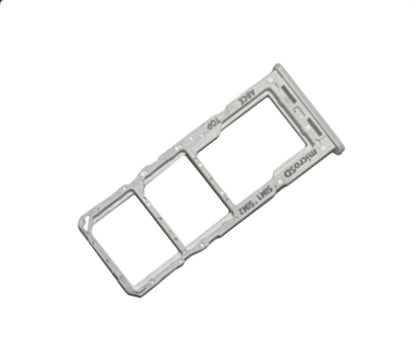 White SIM Holder for Samsung Galaxy A23 4G/5G Dual SIM + Micro SD Card