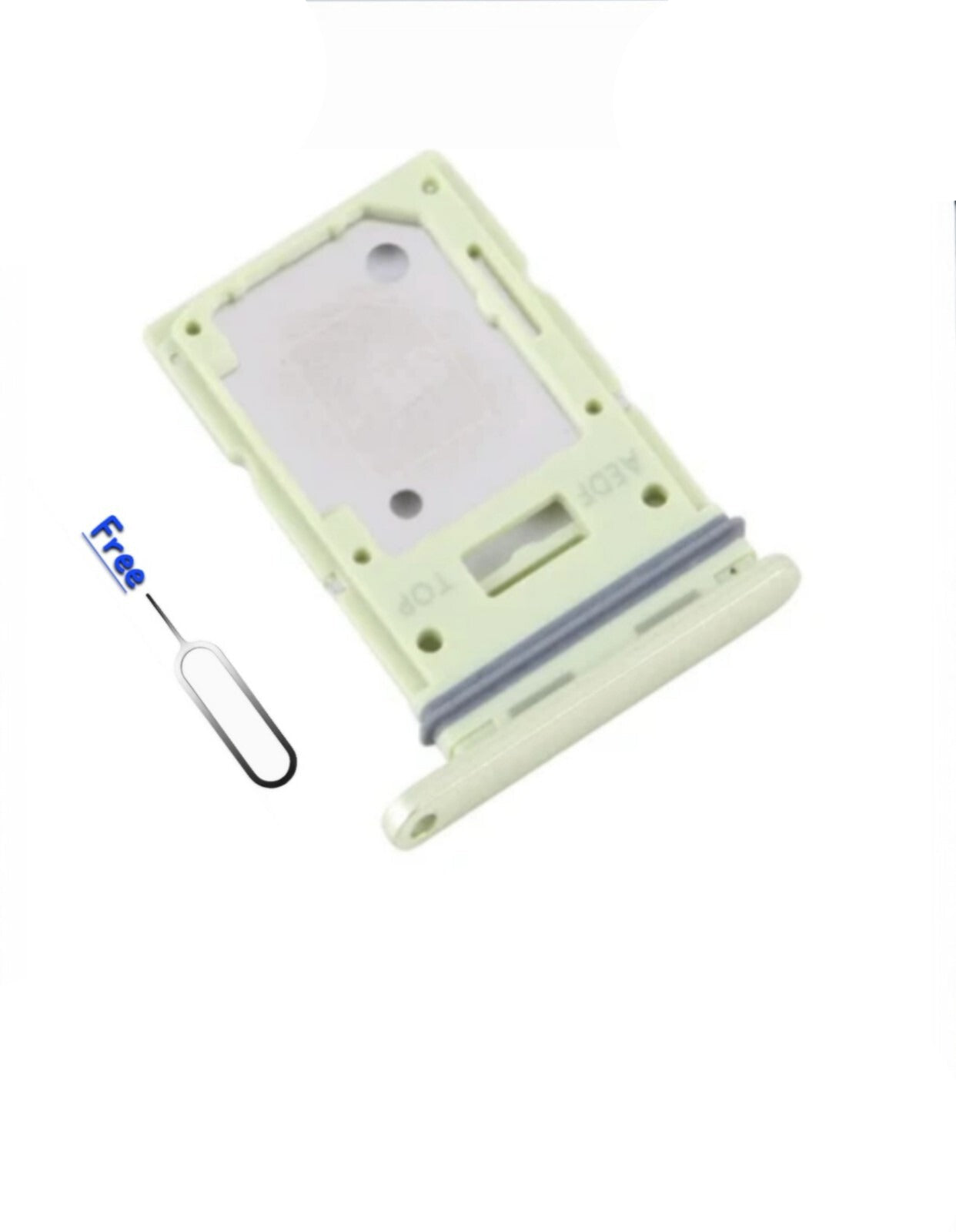 Green SIM Holder for Samsung Galaxy A54 Dual SIM + Micro SD Card Holder