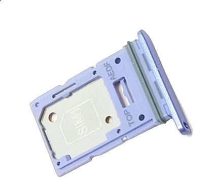 Purple SIM Holder for Samsung Galaxy A54 Dual SIM + Micro SD Card Holder