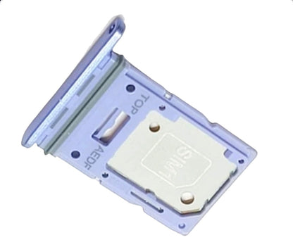 Purple SIM Holder for Samsung Galaxy A54 Dual SIM + Micro SD Card Holder