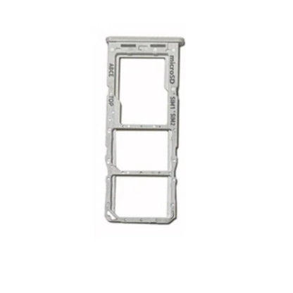 White SIM Holder for Samsung Galaxy A23 4G/5G Dual SIM + Micro SD Card