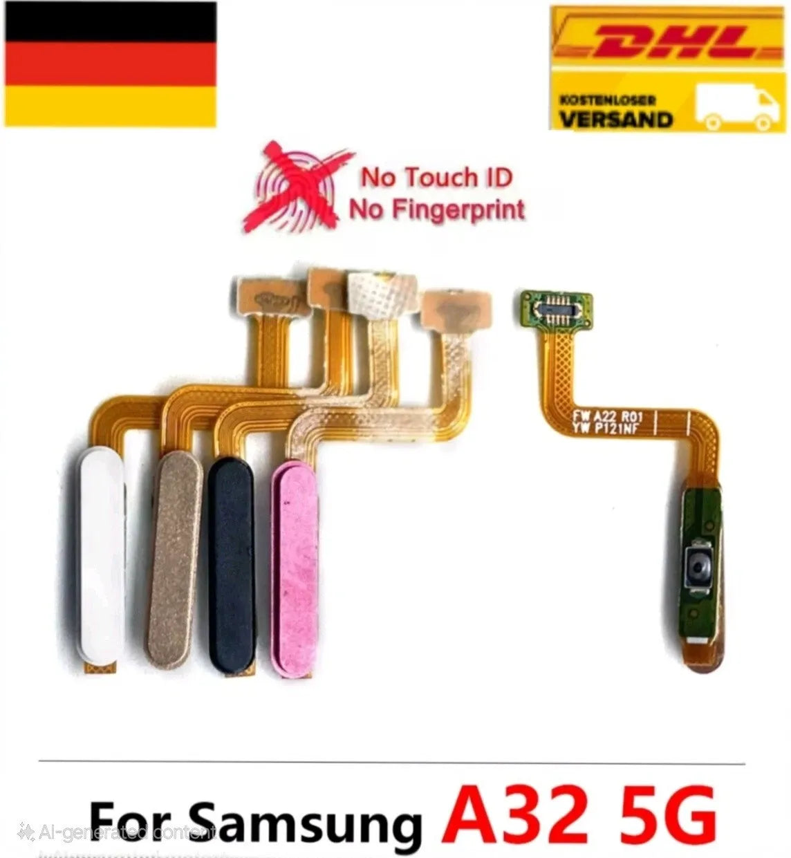 Samsung Galaxy A32 5G Power Button Flex On Off Switch Button only Button