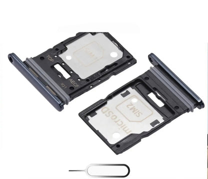 SIM Holder Black for Samsung Galaxy A54 Dual SIM + Micro SD Card Holder