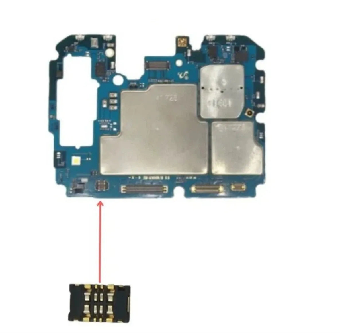 8-pin FPC BTB connector for Samsung A51 SM-A515F battery connector, new, top quality