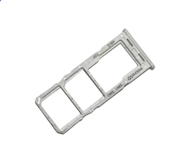White SIM Holder for Samsung Galaxy A23 4G/5G Dual SIM + Micro SD Card