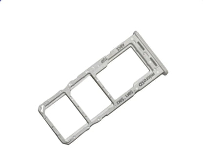 White SIM Holder for Samsung Galaxy A23 4G/5G Dual SIM + Micro SD Card