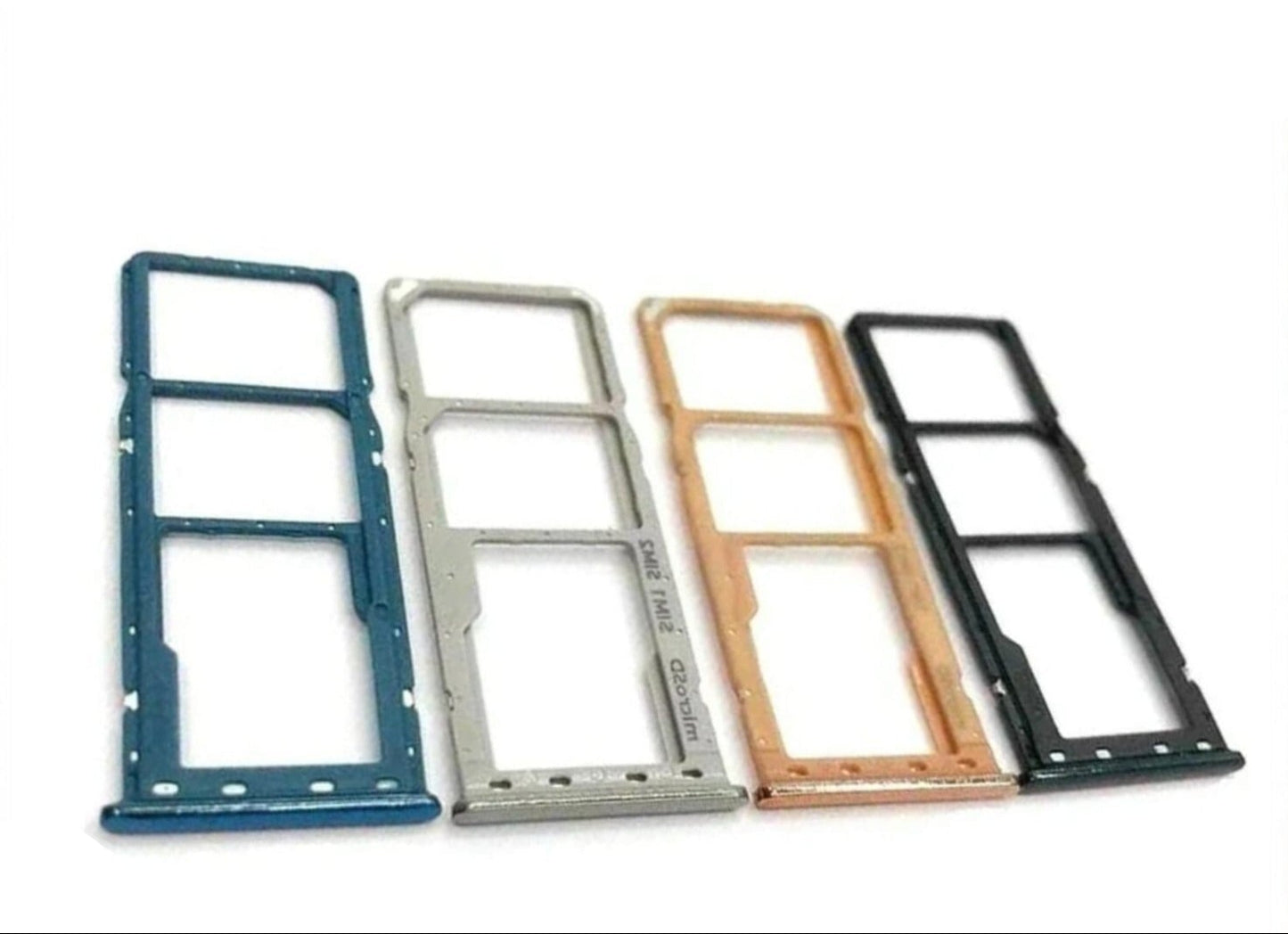 Samsung Galaxy A70 SIM Holder Black for Dual Sim + Micro SD Cards Sim Tray