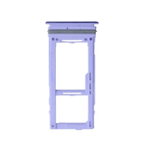 Samsung Galaxy A52/A52s Dual SIM Tray/SD Card Holder Slot Frame Purpleual SIM Tray/SD Card Holder Slot Frame Purple