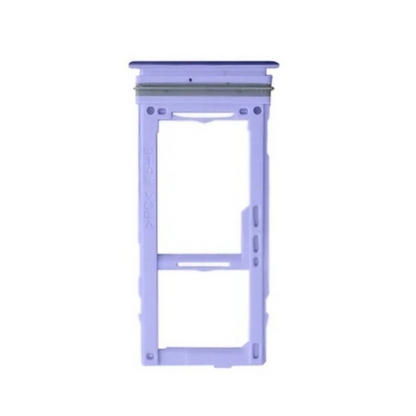 Samsung Galaxy A52/A52s Dual SIM Tray/SD Card Holder Slot Frame Purpleual SIM Tray/SD Card Holder Slot Frame Purple