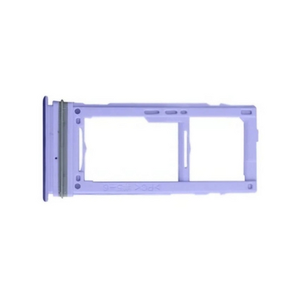 Samsung Galaxy A52/A52s Dual SIM Tray/SD Card Holder Slot Frame Purpleual SIM Tray/SD Card Holder Slot Frame Purple