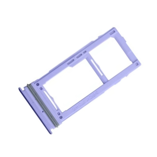 Samsung Galaxy A52/A52s Dual SIM Tray/SD Card Holder Slot Frame Purpleual SIM Tray/SD Card Holder Slot Frame Purple