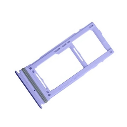 Samsung Galaxy A52/A52s Dual SIM Tray/SD Card Holder Slot Frame Purpleual SIM Tray/SD Card Holder Slot Frame Purple